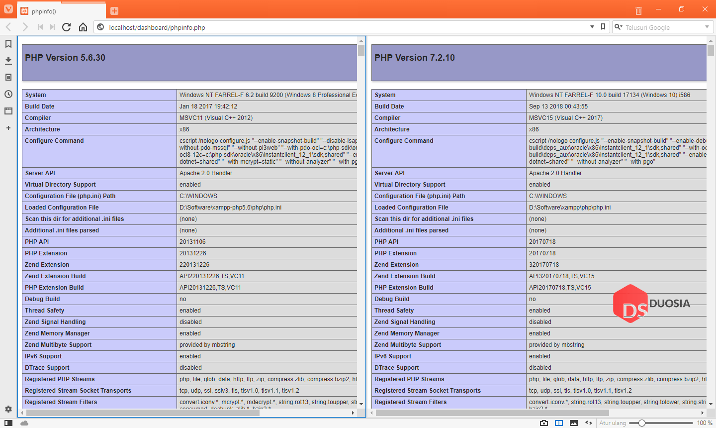  Apalagi kalau anda seorang Web Developer atau anda yang sedang berguru pemrograman Web Perbedaan XAMPP 5 vs XAMPP 7 secara Detail